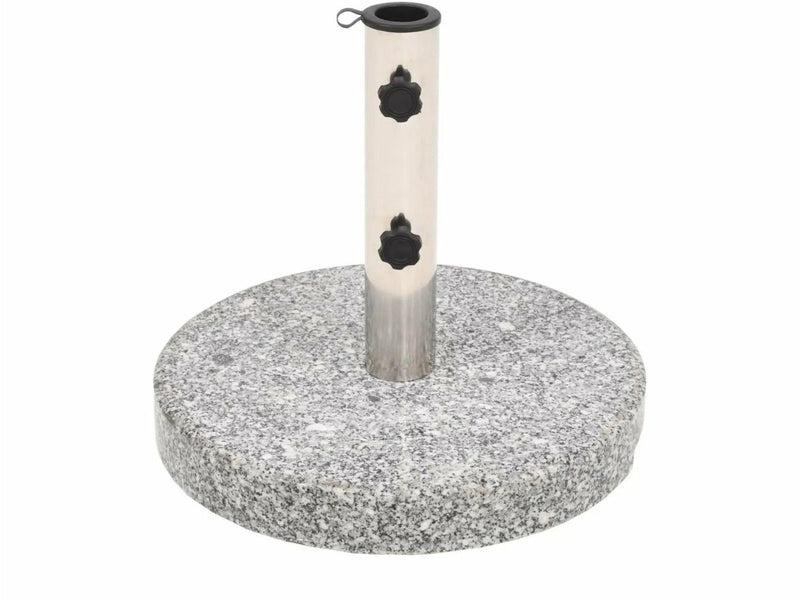 Balcony päivävarjon jalka 20 kg graniittipainolla tukeva harmaa jalusta