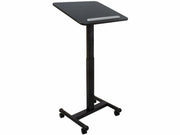Ergo Laptop säädettävä työpöytä musta 60x52 cm metallirunko