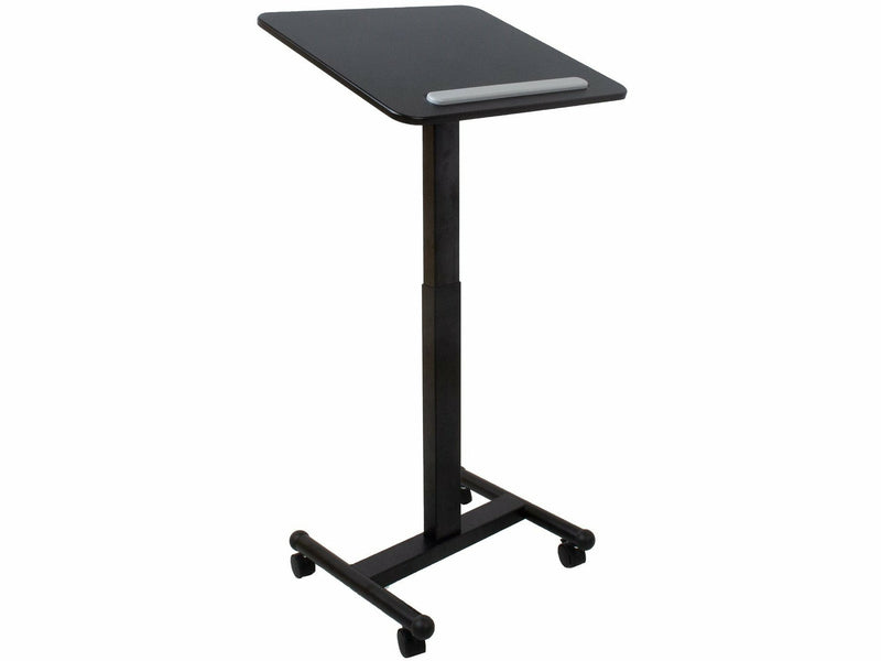 Ergo Laptop säädettävä työpöytä musta 60x52 cm metallirunko