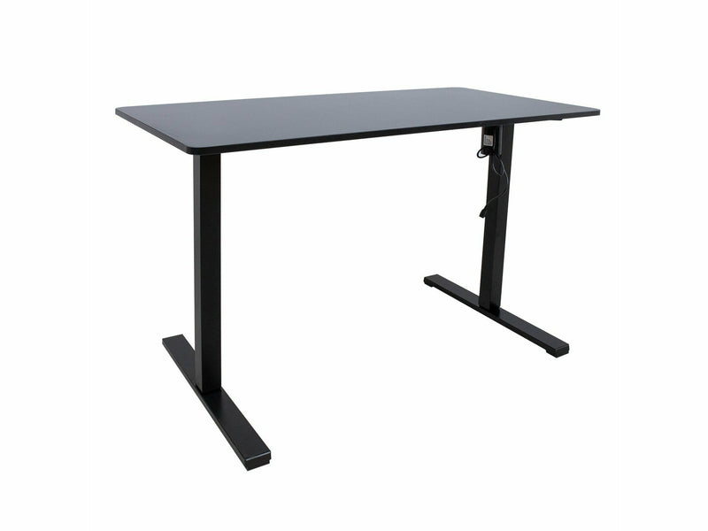 Ergo Optimal sähkösäätöinen työpöytä musta 120x60 cm metallijalat