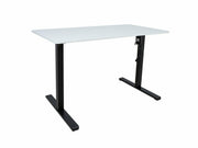 Ergo Optimal sähkösäätöinen työpöytä musta metallirunko 120x60 cm