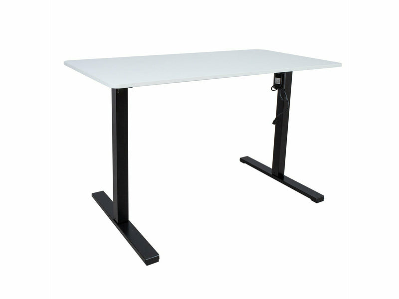 Ergo Optimal sähkösäätöinen työpöytä musta metallirunko 120x60 cm