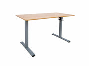 Ergo Optimal sähkösäätöinen työpöytä musta 120x60 cm metallijalat