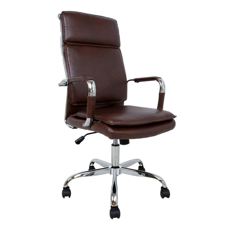 Ultra High työtuoli musta kromirunko ergonominen design