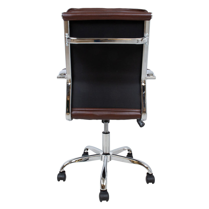 Ultra työtuoli musta kromirunko ergonominen työtuoli