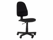 Prestige työ- ja koulutuoli musta kangasverhoilu ergonominen design