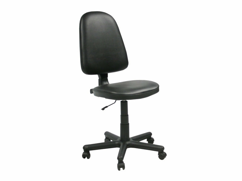 Prestige työ- ja koulutuoli musta verhoilu ergonominen muotoilu