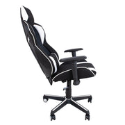 Master 2 pelituoli musta-valkoinen ergonominen työtuoli