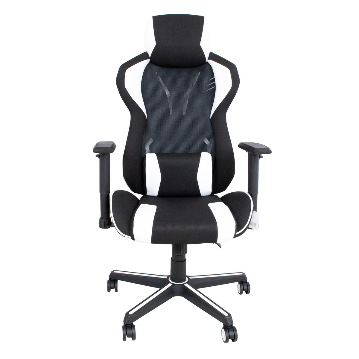 Master 2 pelituoli musta-valkoinen keinonahka ergonominen muotoilu