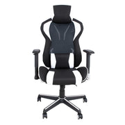 Master 2 pelituoli musta-valkoinen keinonahka ergonominen muotoilu