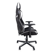 Master 2 pelituoli musta-valkoinen ergonominen työtuoli