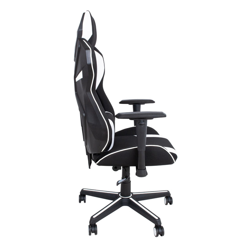 Master 2 pelituoli musta-valkoinen ergonominen työtuoli