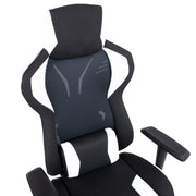 Master 2 pelituoli musta-valkoinen ergonominen muotoilu