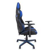 Master 2 pelituoli musta-valkoinen keinonahka ergonominen design