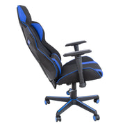 Master 2 pelituoli musta-valkoinen keinonahka ergonominen design