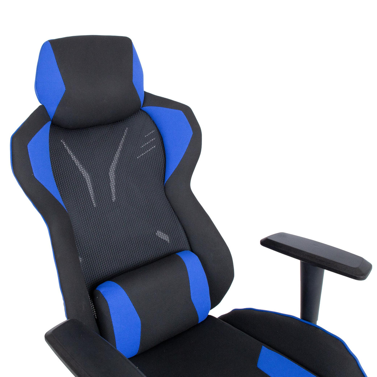 Master 2 pelituoli musta-valkoinen ergonominen työtuoli