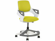 Rookee ergonominen koulutuoli sinivihreä kangas 4-14-vuotiaille