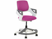 Rookee ergonominen koulutuoli sinivihreä muovi ja kangas 4-14 v.