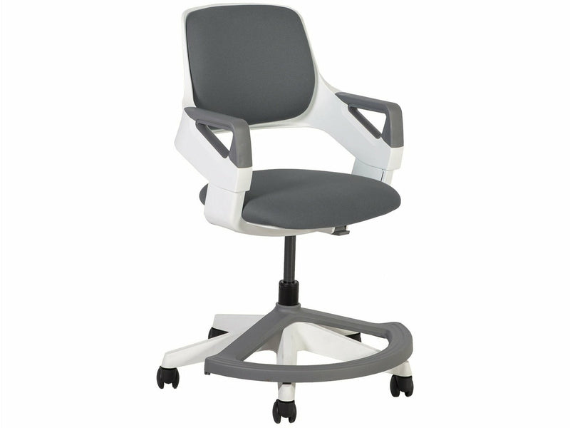 Rookee ergonominen koulutuoli sinivihreä muovi- ja metallirunko 4-14 v.