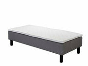 UINU Comfort Pioni runkopatjasetti tummanharmaa 80x200 cm