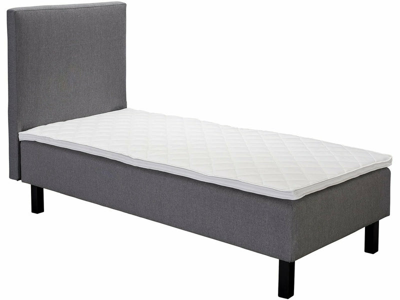 UINU Comfort Pioni runkopatjasetti tummanharmaa päädyllä 80x200 cm