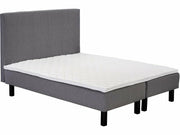UINU Comfort Pioni runkopatjasetti tummanharmaa päädyllä 80x200 cm