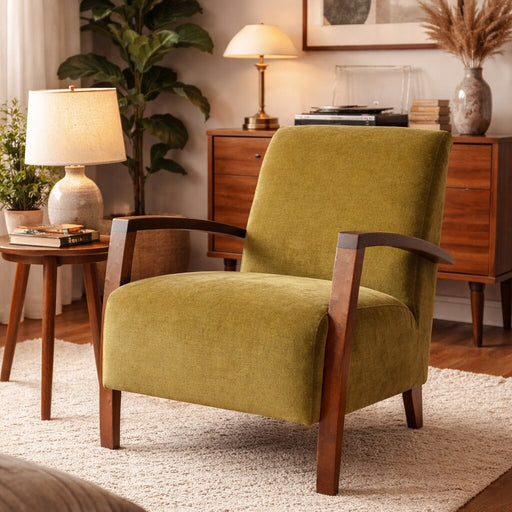 OLO Ben lepotuoli tummanharmaa kangas ja moderni muotoilu