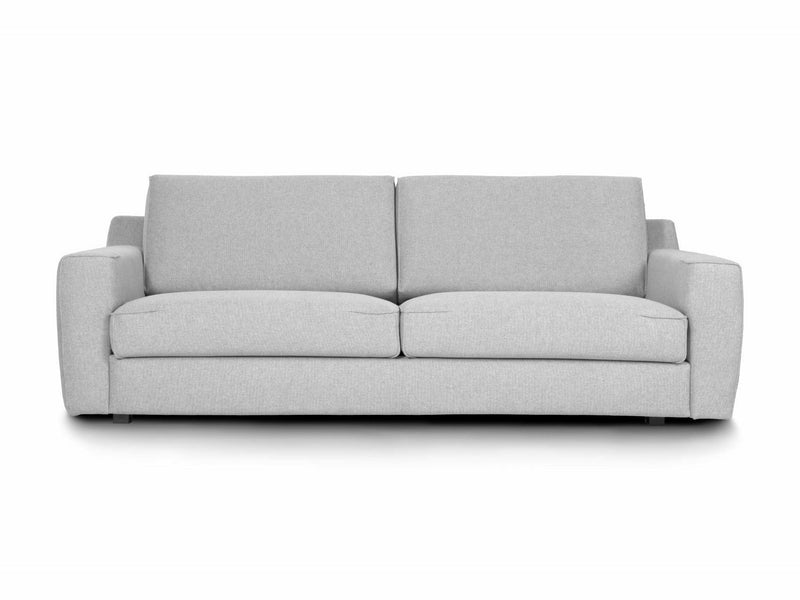 OLO New Orleans 2-istuttava sohva harmaa kangas moderni muotoilu