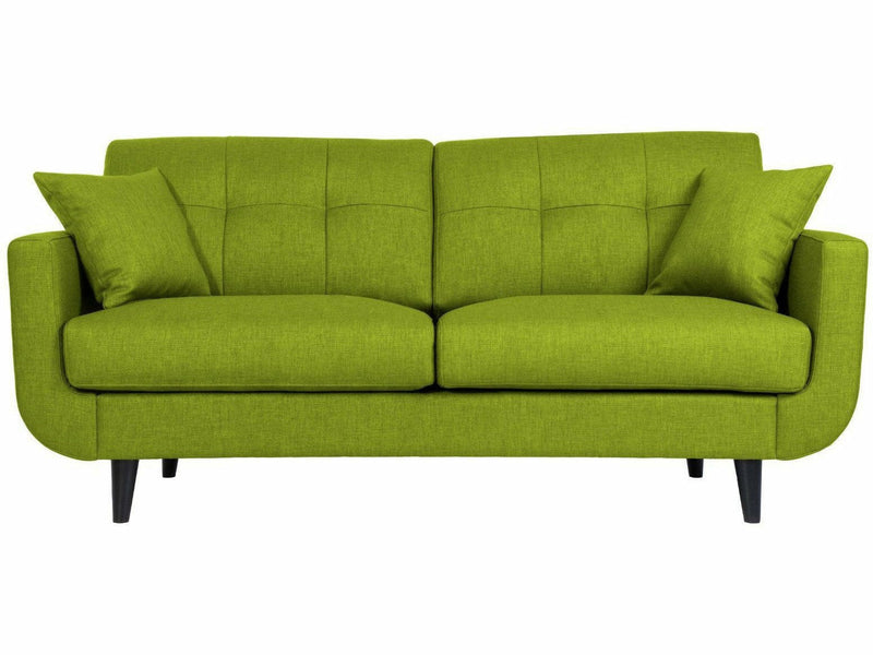 OLO Costa 2-istuttava sohva luonnonvalkoinen kangas minimalistinen design