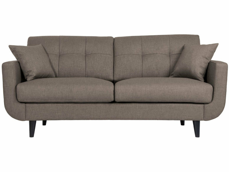 OLO Costa 2-istuttava sohva luonnonvalkoinen kangas minimalistinen design