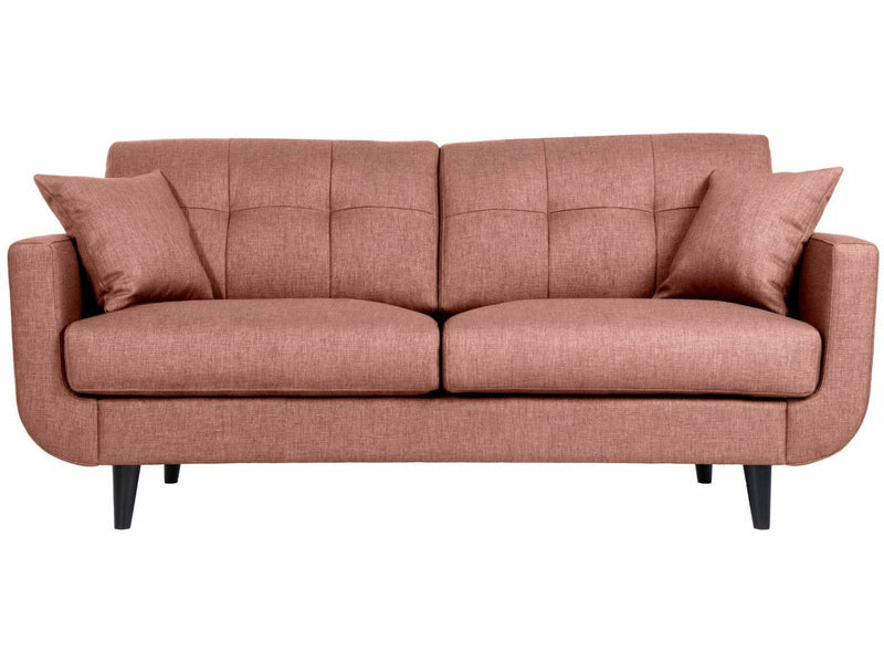 OLO Costa 2-istuttava sohva luonnonvalkoinen kangas minimalistinen design