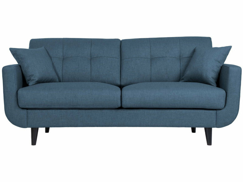 OLO Costa 2-istuttava sohva luonnonvalkoinen kangas minimalistinen design