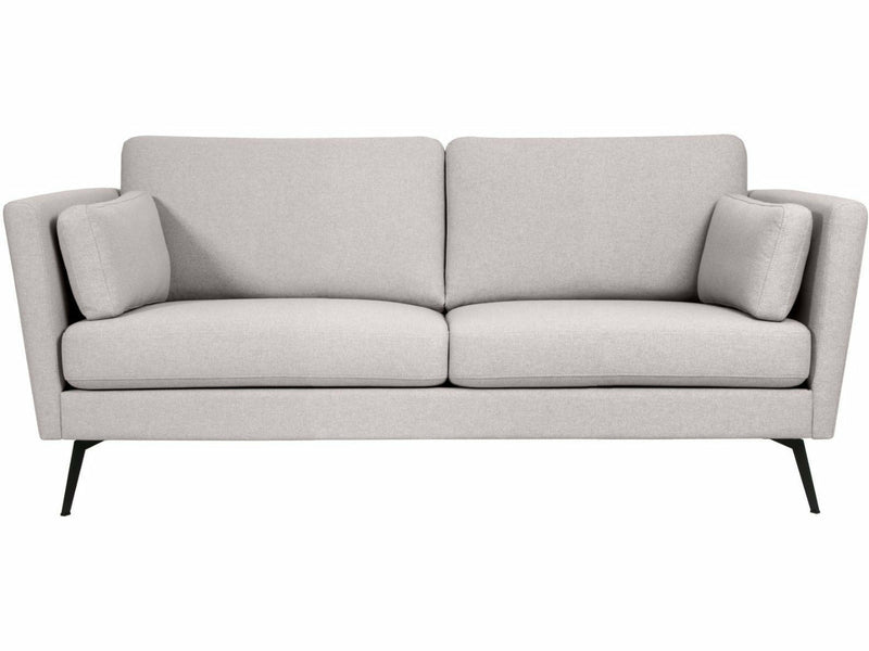 OLO Monte 2-istuttava sohva vaaleanruskea kangas minimalistinen design