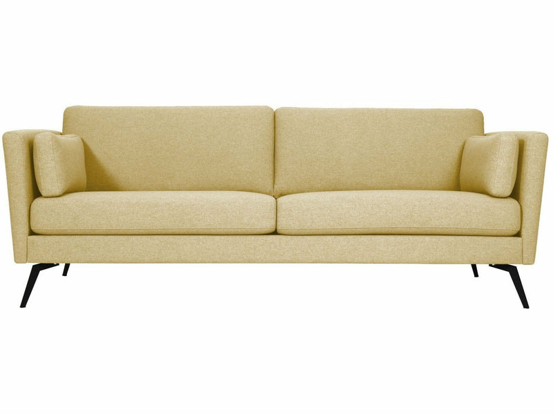 OLO Monte 3Plus 3-istuttava sohva sininen kangas moderni muotoilu