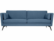 OLO Monte 3Plus 3-istuttava sohva sininen kangas moderni design