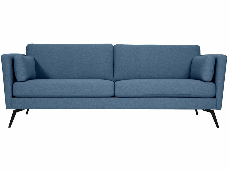 OLO Monte 3Plus 3-istuttava sohva sininen kangas moderni design