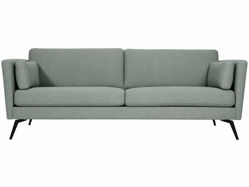 OLO Monte 3Plus 3-istuttava sohva sininen kangas moderni muotoilu