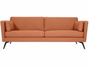 OLO Monte 3Plus 3-istuttava sohva sininen kangas moderni muotoilu