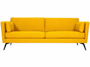 OLO Monte 3Plus 3-istuttava sohva sininen kangas moderni design