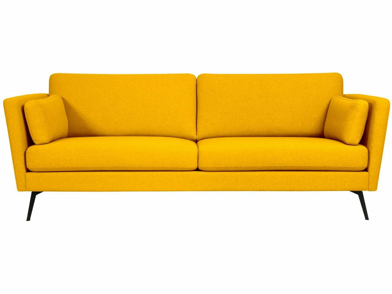 OLO Monte 3-istuttava sohva vaaleanruskea kangas moderni muotoilu