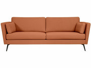 OLO Monte 3-istuttava sohva vaaleanruskea kangas moderni muotoilu