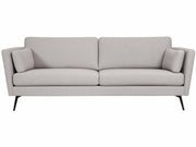 OLO Monte 3-istuttava sohva vaaleanruskea kangas moderni design