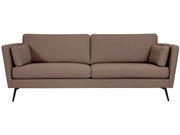 OLO Monte 3-istuttava sohva vaaleanruskea kangas moderni design