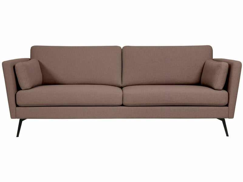 OLO Monte 3-istuttava sohva vaaleanruskea kangas moderni design