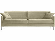 OLO Robin 3-istuttava sohva vaaleanharmaa skandinaavinen design kangas