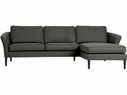 OLO Valencia oikea divaanisohva punainen kangas moderni muotoilu