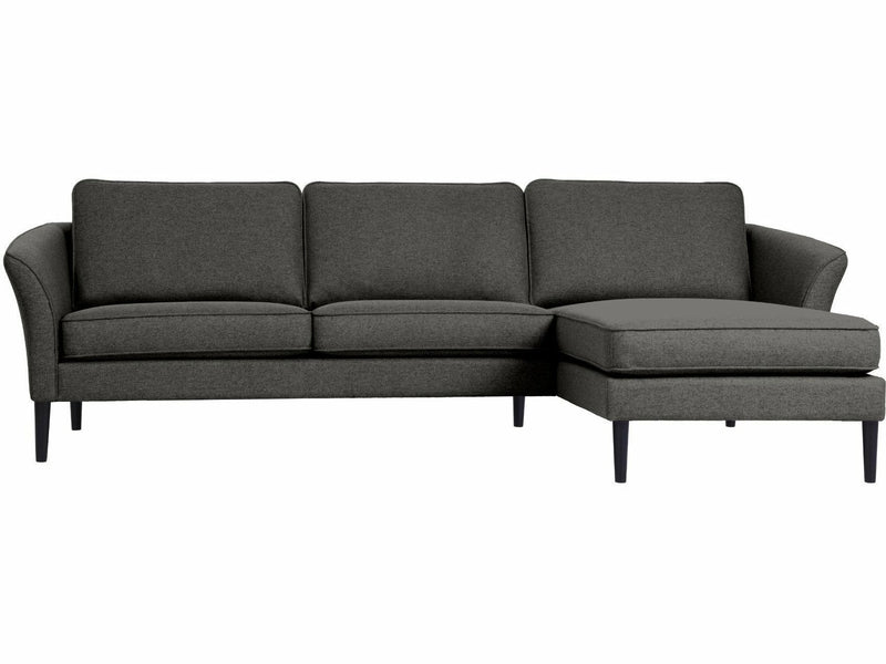 OLO Valencia oikea divaanisohva punainen kangas moderni muotoilu