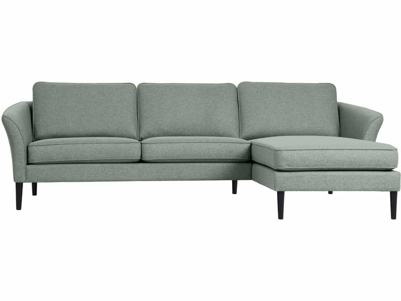 OLO Valencia oikea divaanisohva punainen kangas moderni muotoilu