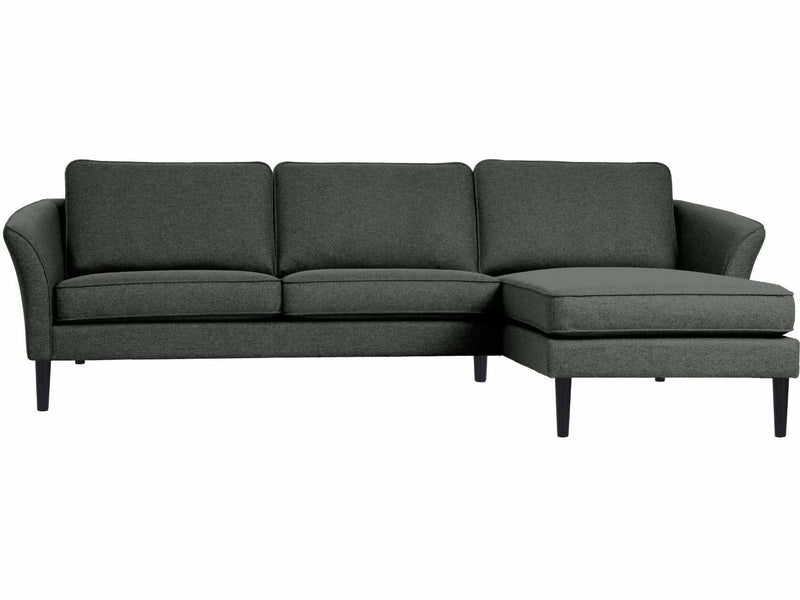 OLO Valencia oikea divaanisohva punainen kangas moderni muotoilu