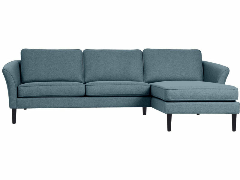 OLO Valencia oikea divaanisohva punainen kangas moderni muotoilu